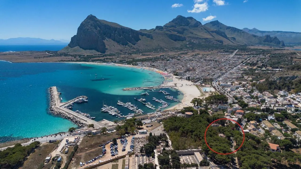 Villa Calamancina Con Vista Mare San Vito Lo Capo